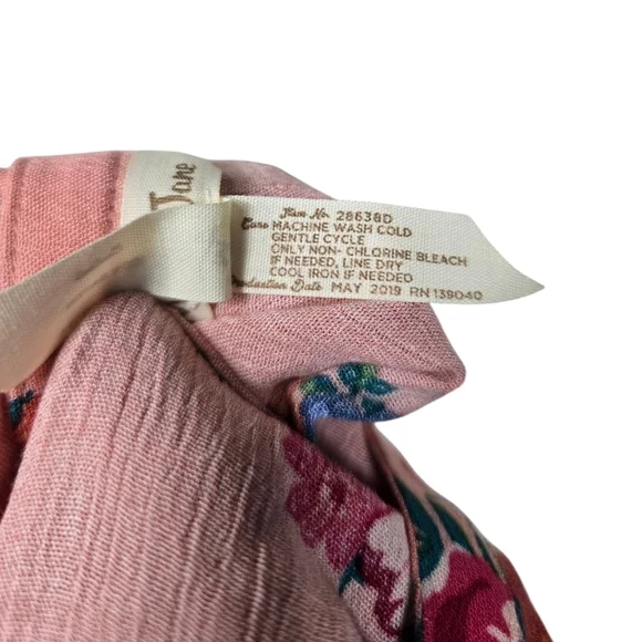 Matilda Jane Let's Go Out Floral Long Sleeves Dress M - Picture 8 of 8